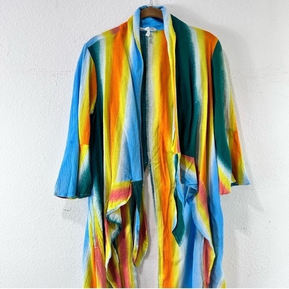 BCBGeneration waterfall cardigan 3/4 bell sleeves - Picture 1 of 8